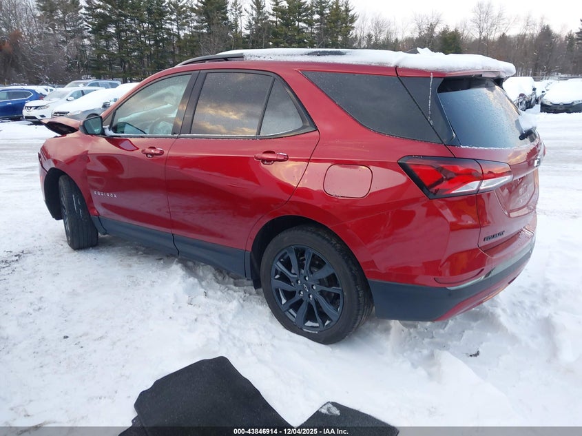 2022 Chevrolet Equinox VIN 3GNAXWEV4NS121872 IAAI salvage auction — FRONT END, Mv-907A (New York), sold $6,100 on 2026-07-30 (photo 3)