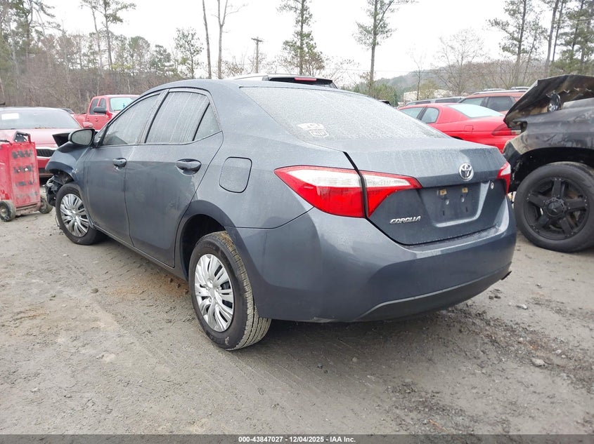 2016 Toyota Corolla VIN 5YFBURHE4GP544437 IAAI salvage auction — FRONT END, Salvage (Georgia), sold $800 on 2026-07-28 (photo 3)