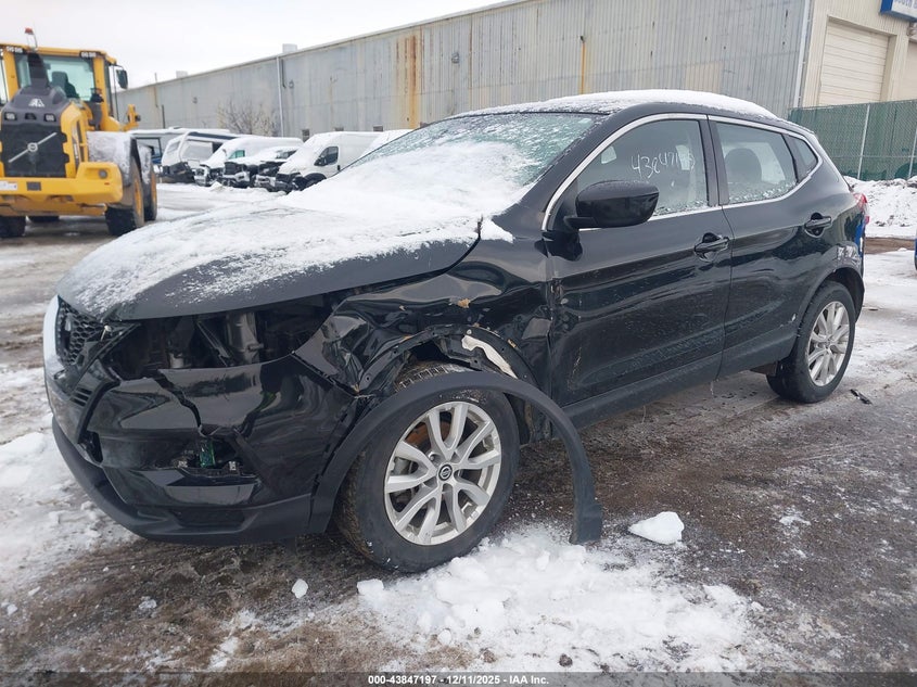 2022 Nissan Rogue VIN JN1BJ1AW2NW476241 IAAI salvage auction — LEFT FRONT, Salvage (Indiana), sold $3,325 on 2026-07-14 (photo 2)