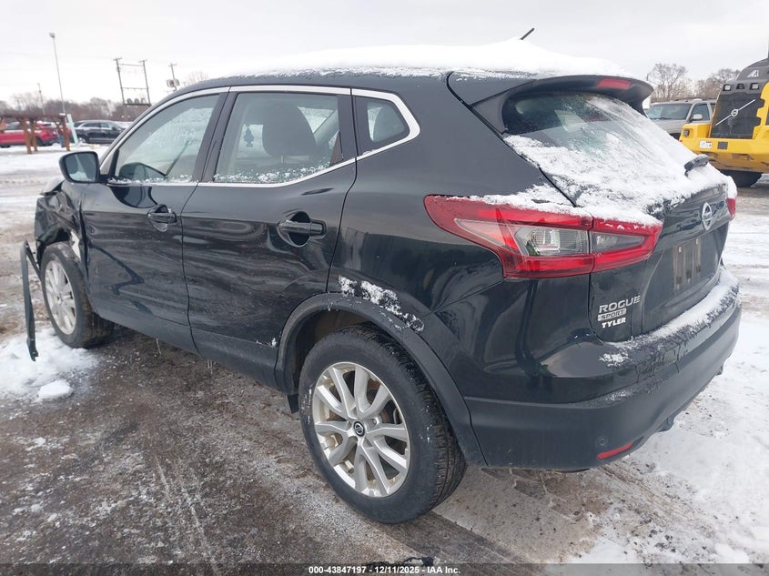 2022 Nissan Rogue VIN JN1BJ1AW2NW476241 IAAI salvage auction — LEFT FRONT, Salvage (Indiana), sold $3,325 on 2026-07-14 (photo 3)