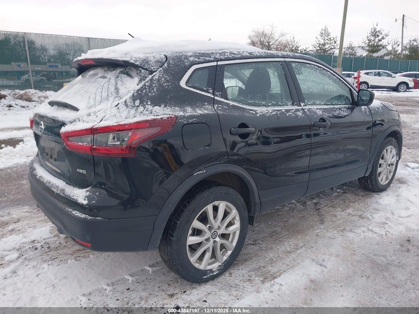2022 Nissan Rogue VIN JN1BJ1AW2NW476241 IAAI salvage auction — LEFT FRONT, Salvage (Indiana), sold $3,325 on 2026-07-14 (photo 4)