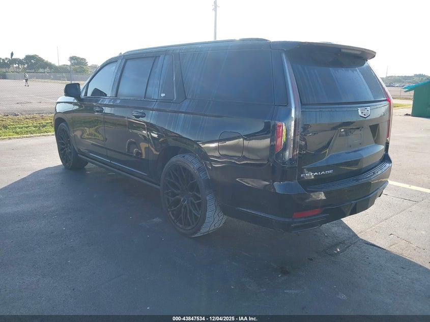 2022 Cadillac Escalade esv VIN 1GYS4RKL8NR201084 IAAI salvage auction — THEFT, Other, sold $43,050 on 2026-07-13 (photo 3)