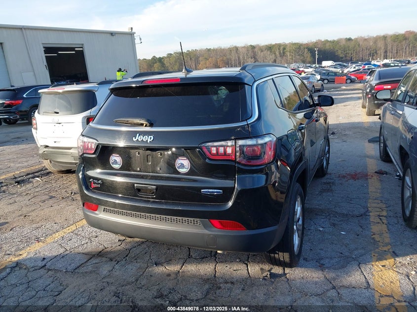 2025 Jeep Compass VIN 3C4NJDBN9ST588392 IAAI salvage auction — FRONT END, Salvage (Georgia), sold $5,250 on 2026-07-24 (photo 4)