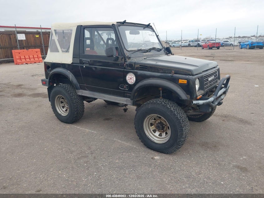 1987 Suzuki Samurai VIN JS4JC51C9H4149803 IAAI salvage auction — FRONT END, Bill Of Sale (Colorado), sold $1,050 on 2026-07-28 (photo 1)
