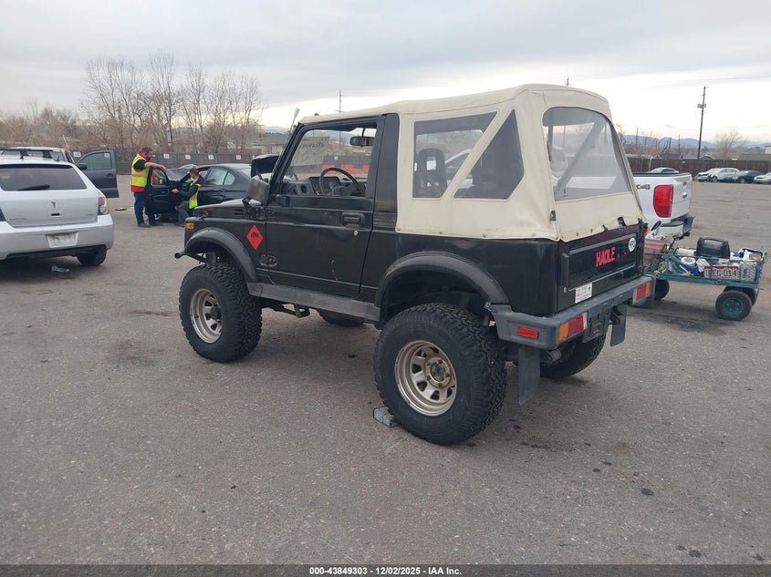 1987 Suzuki Samurai VIN JS4JC51C9H4149803 IAAI salvage auction — FRONT END, Bill Of Sale (Colorado), sold $1,050 on 2026-07-28 (photo 3)