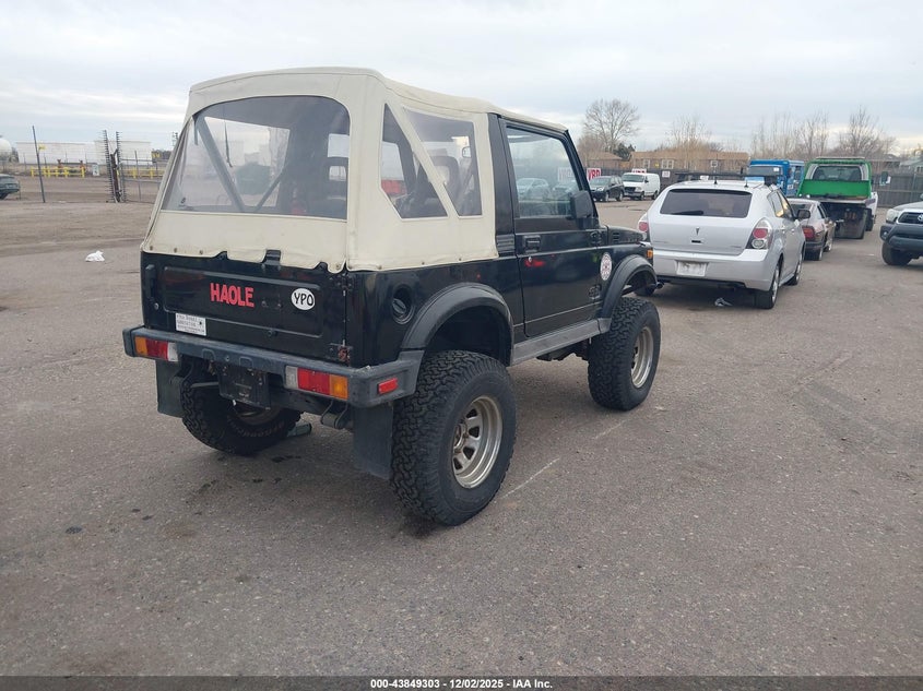 1987 Suzuki Samurai VIN JS4JC51C9H4149803 IAAI salvage auction — FRONT END, Bill Of Sale (Colorado), sold $1,050 on 2026-07-28 (photo 4)