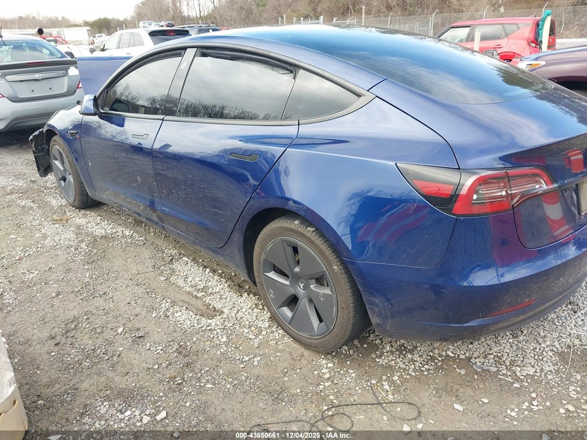 2023 Tesla Model 3 VIN 5YJ3E1EA1PF657150 IAAI salvage auction — FRONT END, Other, sold $4,250 on 2026-07-08 (photo 3)