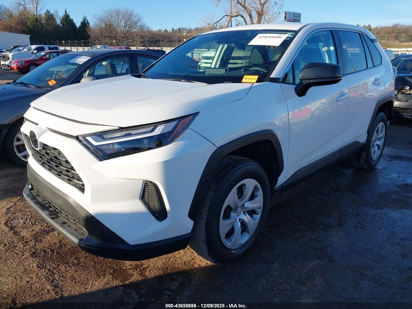 2024 Toyota Rav4 VIN 2T3H1RFV1RC254365 IAAI salvage auction — FRONT & REAR, Clear (Oklahoma), sold $14,575 on 2026-08-19 (photo 2)