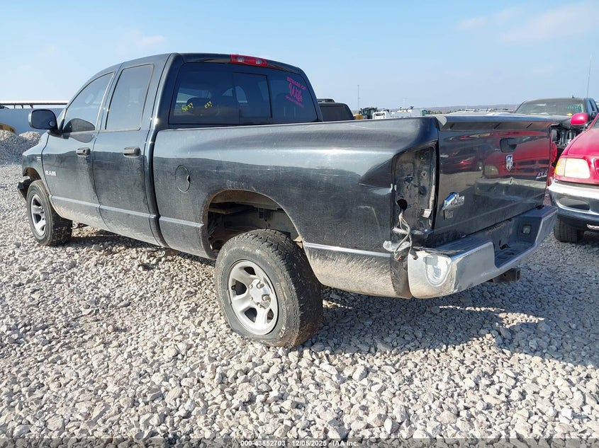2008 Dodge Ram 1500 VIN 1D7HU182X8J155072 IAAI salvage auction — SIDE, Clear (Oklahoma), sold $25 on 2026-07-21 (photo 3)