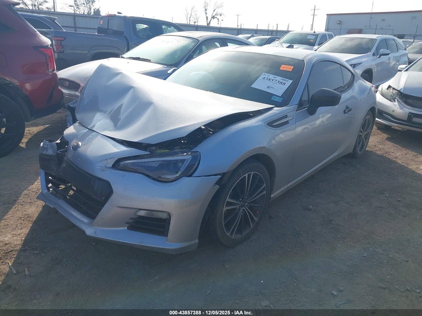 2015 Subaru Brz VIN JF1ZCAB1XF9603607 IAAI salvage auction — FRONT END, Junk (Oklahoma), sold $2,300 on 2026-07-07 (photo 2)