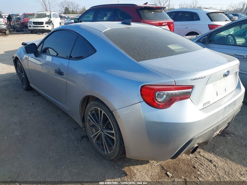 2015 Subaru Brz VIN JF1ZCAB1XF9603607 IAAI salvage auction — FRONT END, Junk (Oklahoma), sold $2,300 on 2026-07-07 (photo 3)