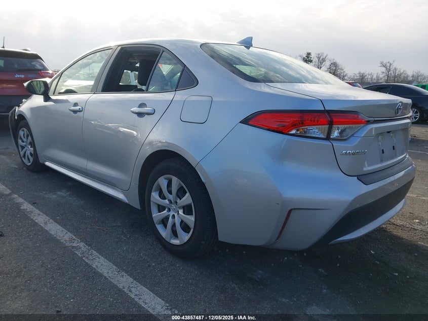 2022 Toyota Corolla VIN JTDEPMAE2NJ212077 IAAI salvage auction — FRONT END, Salvage (New Jersey), sold $4,500 on 2026-07-06 (photo 3)