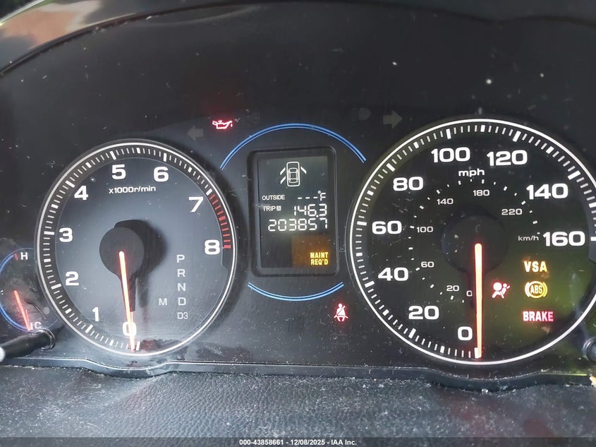 2005 Acura Tsx VIN JH4CL96895C033900 IAAI salvage auction — SIDE, Salvage (Ohio), sold $450 on 2026-07-08 (photo 7)