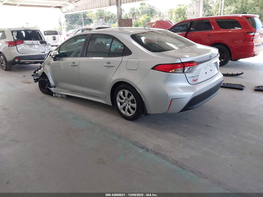 2026 Toyota Corolla VIN 5YFB4MDE7TP381575 IAAI salvage auction — LEFT FRONT, Salvage Title, sold $2,050 on 2026-07-15 (photo 3)