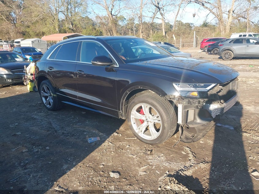2019 Audi Q8 VIN WA1AVAF18KD017310 IAAI salvage auction — FRONT END, Salvage (Georgia), sold $13,100 on 2026-07-24 (photo 1)