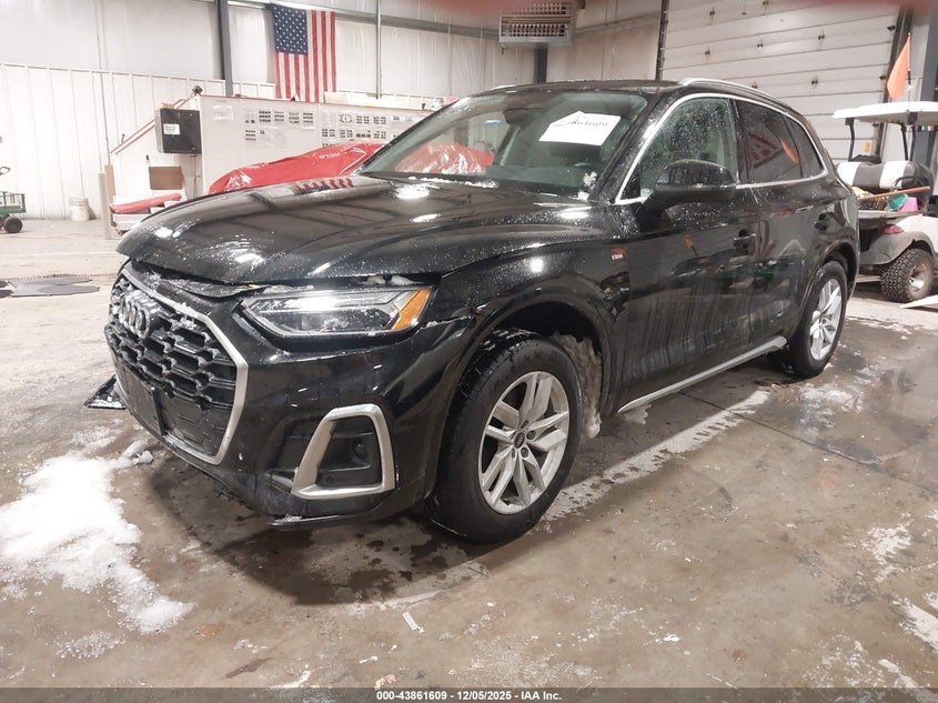 2022 Audi Q5 VIN WA1GAAFY4N2066376 IAAI salvage auction — FRONT END, Salvage (Illinois), sold $10,300 on 2026-07-24 (photo 2)