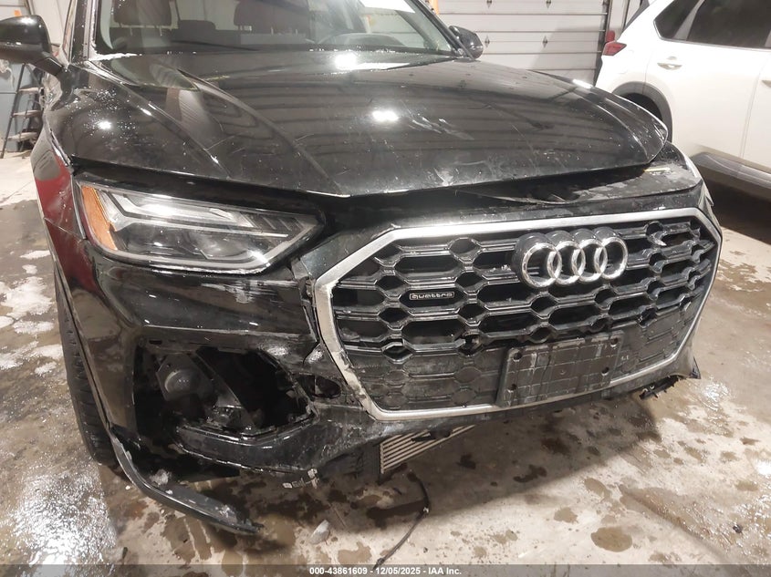 2022 Audi Q5 VIN WA1GAAFY4N2066376 IAAI salvage auction — FRONT END, Salvage (Illinois), sold $10,300 on 2026-07-24 (photo 6)