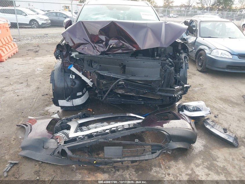 2022 Hyundai Palisade VIN KM8R4DHE6NU484805 IAAI salvage auction — FRONT END, Clear (Virginia), sold $4,900 on 2026-07-10 (photo 6)