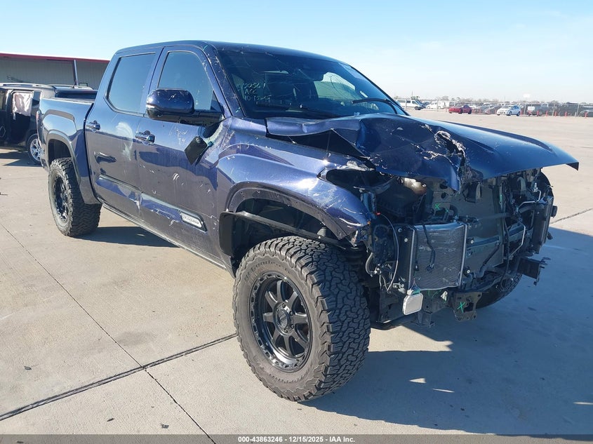 2024 Toyota Tundra VIN 5TFNA5AB5RX030647 IAAI salvage auction — Front End, Original (Texas), sold $19,000 on 2026-02-23 (photo 1)