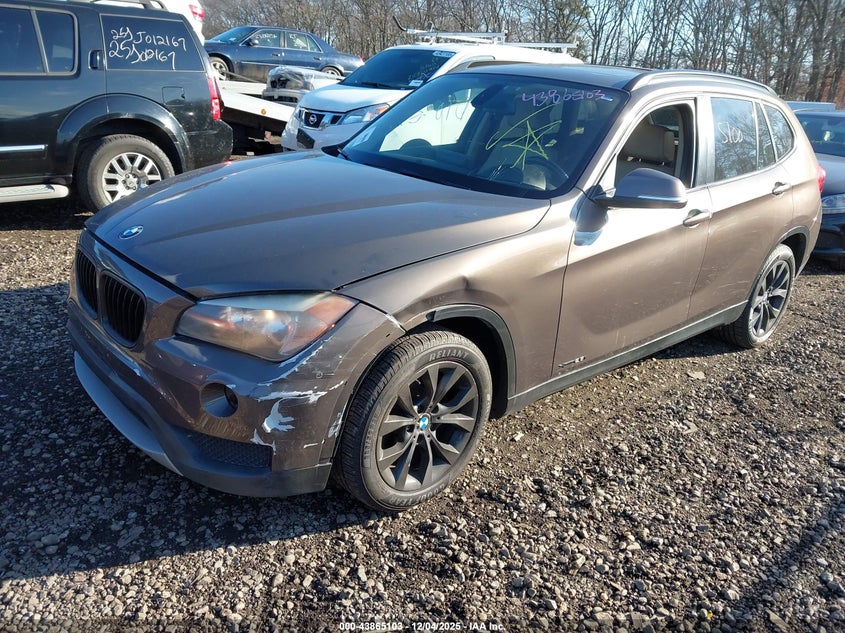 2013 BMW X1 VIN WBAVL1C59DVR87701 IAAI salvage auction — LEFT FRONT, Salvage Title, sold $775 on 2026-07-14 (photo 2)