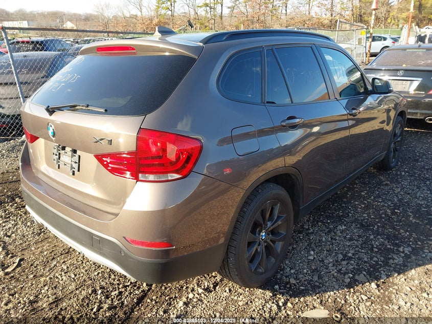 2013 BMW X1 VIN WBAVL1C59DVR87701 IAAI salvage auction — LEFT FRONT, Salvage Title, sold $775 on 2026-07-14 (photo 4)
