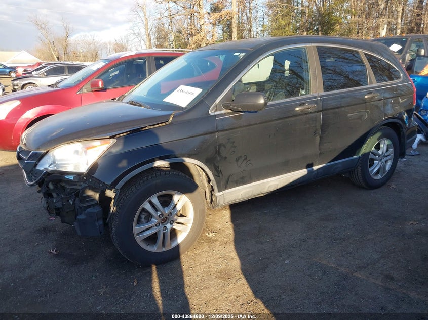 2010 Honda Cr-v VIN 5J6RE4H59AL000296 IAAI salvage auction — FRONT & REAR, Salvage - Greater Than 75% (Maryland), sold $1,100 on 2026-07-25 (photo 2)