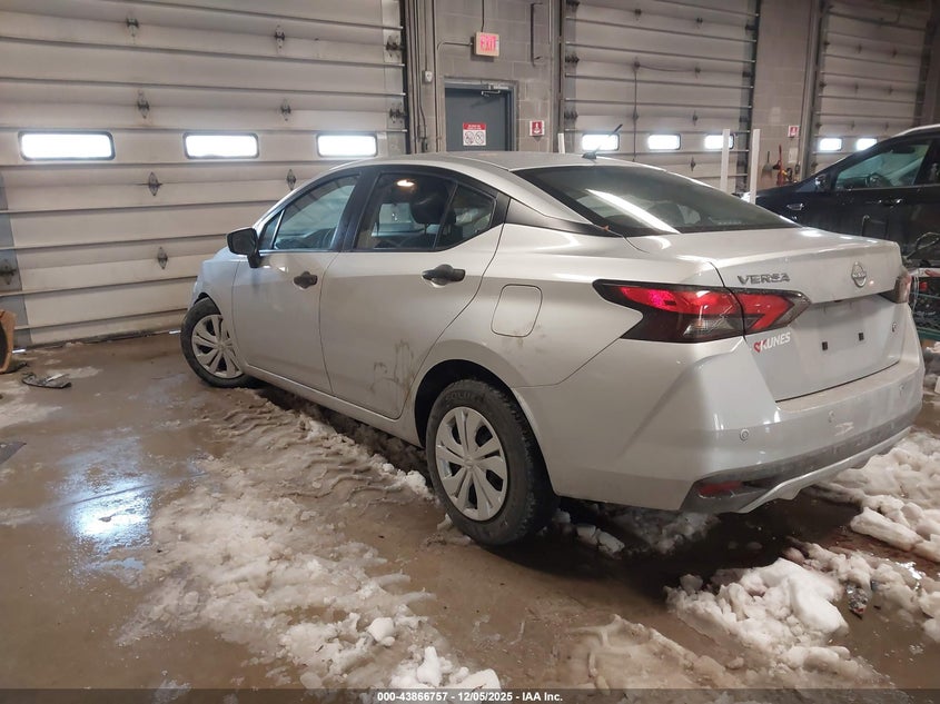2024 Nissan Versa VIN 3N1CN8DV9RL888494 IAAI salvage auction — FRONT END, Salvage Title, sold $1,200 on 2026-07-21 (photo 3)
