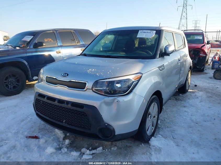 2016 Kia Soul VIN KNDJN2A24G7875262 IAAI salvage auction — RIGHT SIDE, Clear (Indiana), sold $25 on 2026-07-29 (photo 2)