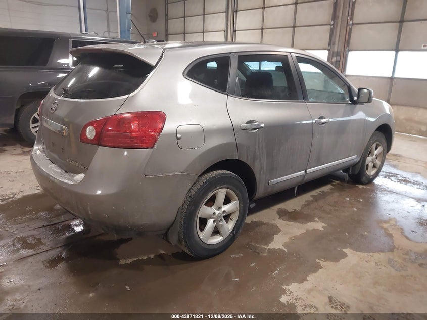 2013 Nissan Rogue sport VIN JN8AS5MV9DW124695 IAAI salvage auction — LEFT FRONT, Other, sold $300 on 2026-07-22 (photo 4)