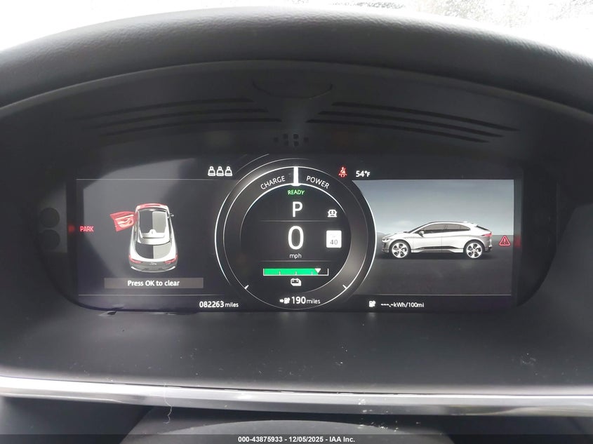 2019 Jaguar I-pace VIN SADHD2S13K1F61550 IAAI salvage auction — FRONT END, Other, sold $9,050 on 2026-07-16 (photo 7)