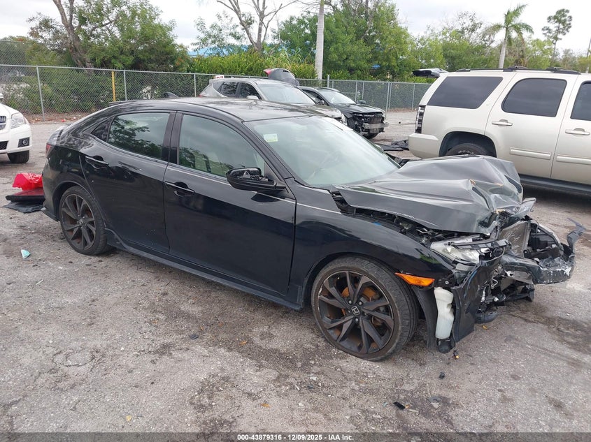 2018 Honda Civic VIN SHHFK7H42JU221329 IAAI salvage auction — FRONT END, Salvage (Idaho), sold $1,375 on 2026-07-29 (photo 1)
