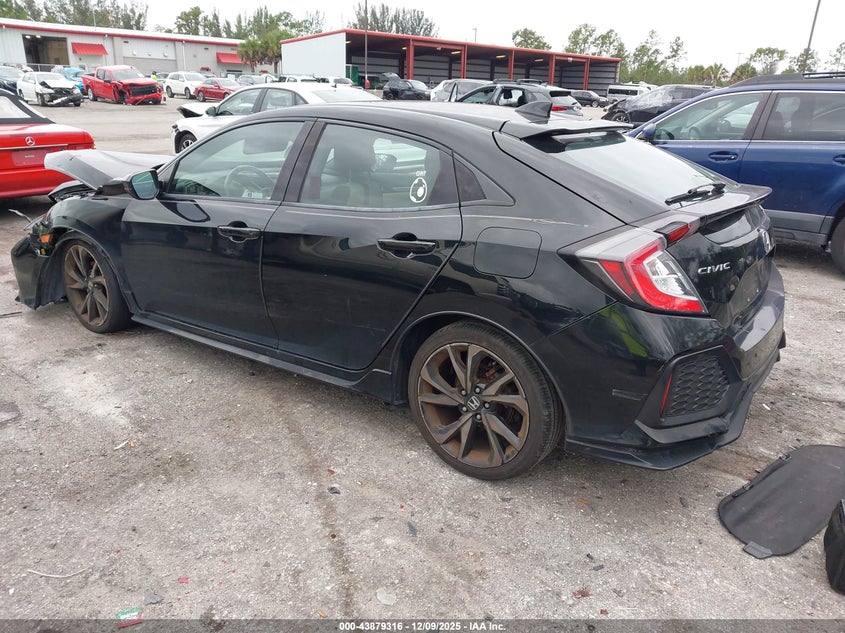 2018 Honda Civic VIN SHHFK7H42JU221329 IAAI salvage auction — FRONT END, Salvage (Idaho), sold $1,375 on 2026-07-29 (photo 3)