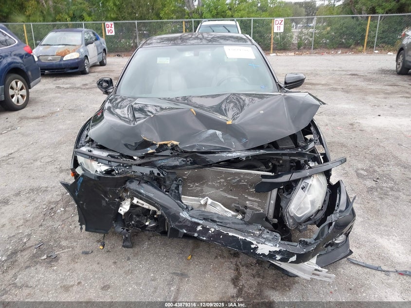 2018 Honda Civic VIN SHHFK7H42JU221329 IAAI salvage auction — FRONT END, Salvage (Idaho), sold $1,375 on 2026-07-29 (photo 6)