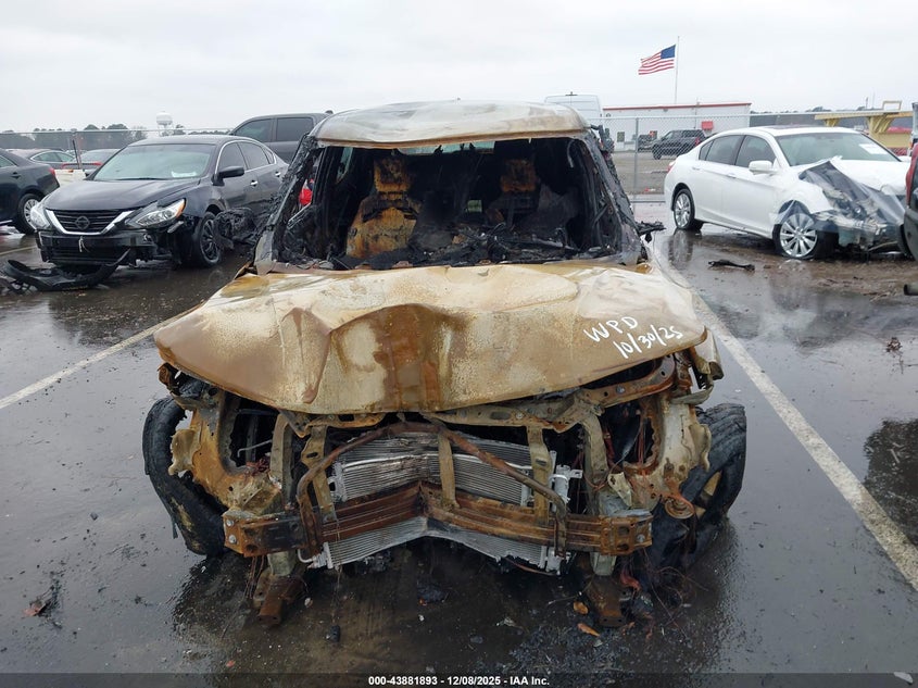 2023 Chevrolet Trailblazer VIN KL79MMS28PB213369 IAAI salvage auction — EXTERIOR BURN, Junk Receipt (North Carolina), sold $25 on 2026-07-22 (photo 6)