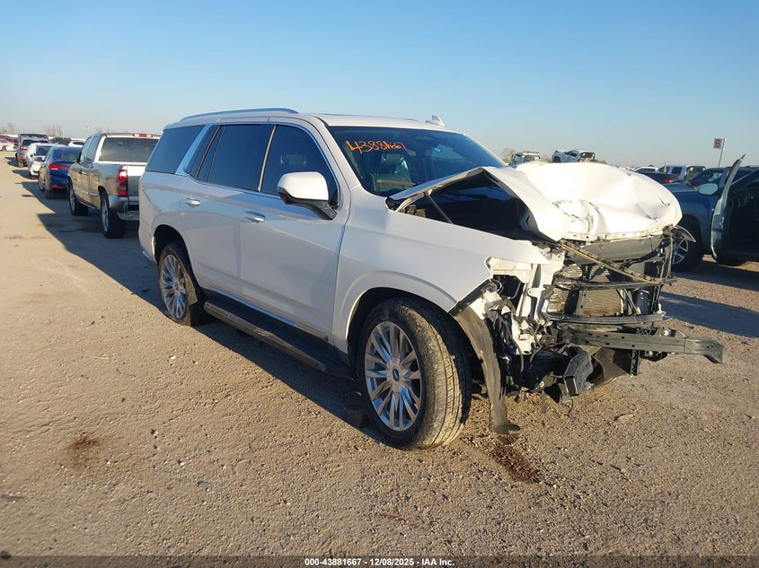 2022 Cadillac Escalade VIN 1GYS3BKL0NR205155 IAAI salvage auction — FRONT END, Other, sold $12,900 on 2026-07-30 (photo 1)