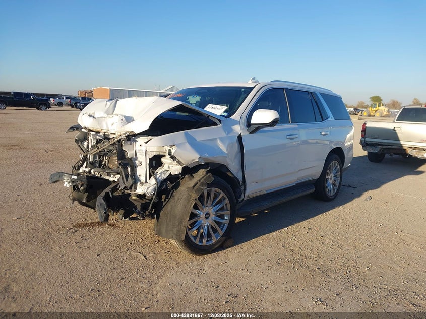 2022 Cadillac Escalade VIN 1GYS3BKL0NR205155 IAAI salvage auction — FRONT END, Other, sold $12,900 on 2026-07-30 (photo 2)