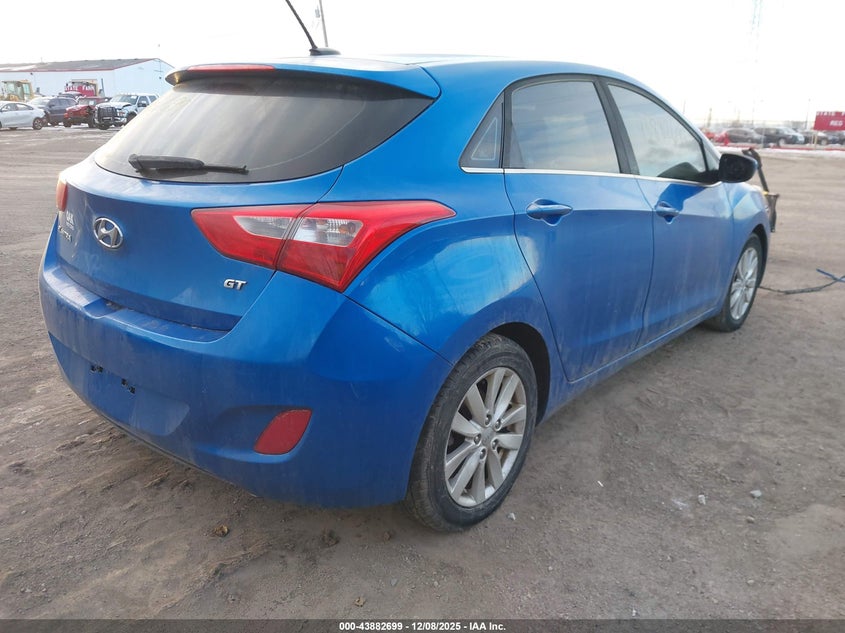 2017 Hyundai Elantra VIN KMHD35LH0HU350185 IAAI salvage auction — LEFT FRONT, Salvage (Indiana), sold $650 on 2026-07-15 (photo 4)