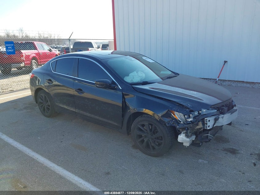2018 Acura Ilx VIN 19UDE2F70JA006817 IAAI salvage auction — FRONT END, Salvage (Indiana), sold $1,600 on 2026-07-10 (photo 1)