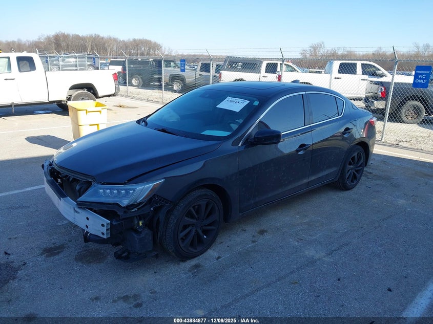 2018 Acura Ilx VIN 19UDE2F70JA006817 IAAI salvage auction — FRONT END, Salvage (Indiana), sold $1,600 on 2026-07-10 (photo 2)