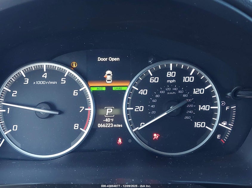 2018 Acura Ilx VIN 19UDE2F70JA006817 IAAI salvage auction — FRONT END, Salvage (Indiana), sold $1,600 on 2026-07-10 (photo 7)
