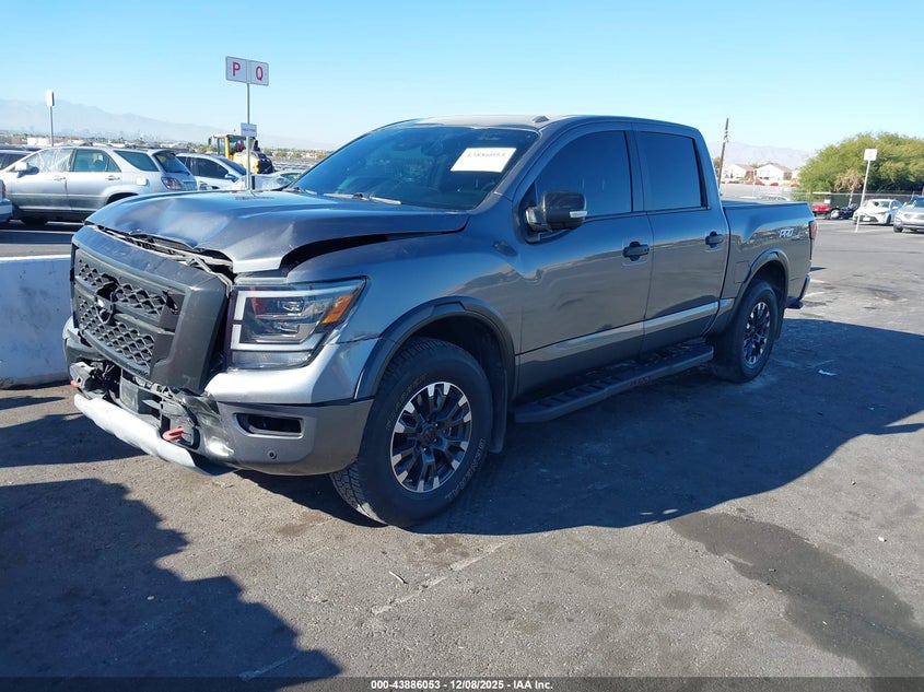 2021 Nissan TITAN VIN 1N6AA1ED1MN526145 IAAI salvage auction — Front End, Salvage (Nevada), sold $13,700 on 2026-02-13 (photo 2)