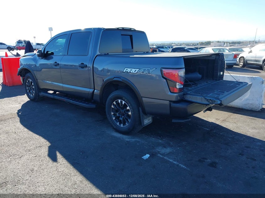 2021 Nissan TITAN VIN 1N6AA1ED1MN526145 IAAI salvage auction — Front End, Salvage (Nevada), sold $13,700 on 2026-02-13 (photo 3)