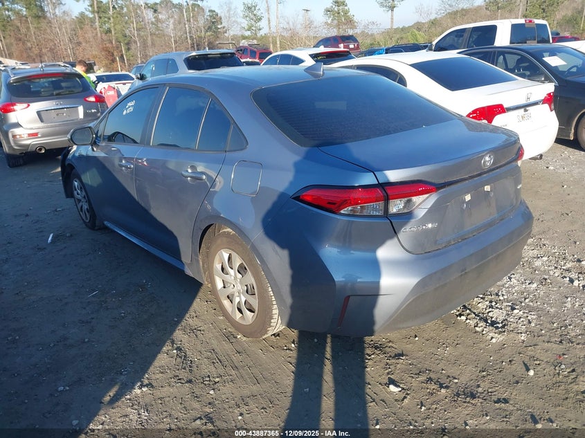 2025 Toyota Corolla VIN 5YFB4MDE3SP342920 IAAI salvage auction — FRONT END, Salvage (Georgia), sold $3,800 on 2026-07-28 (photo 3)