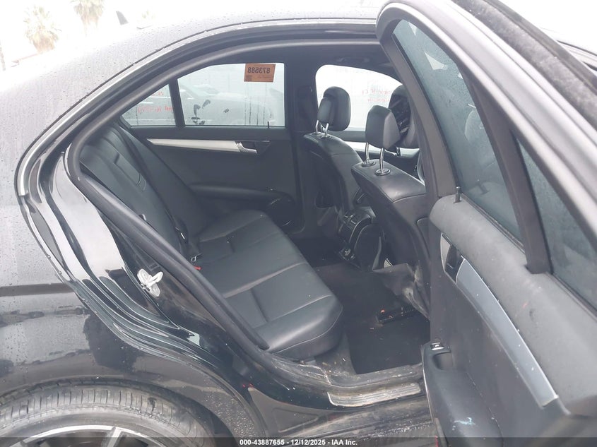 2009 Mercedes-benz C-klasse VIN WDDGF54X99R083010 IAAI salvage auction — LEFT FRONT, Salvage (California), sold $175 on 2026-08-18 (photo 8)