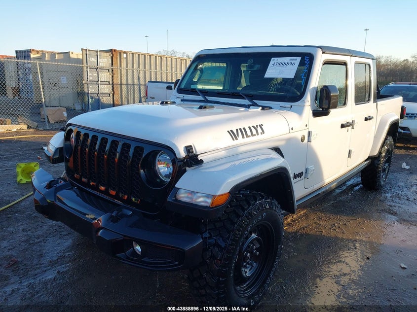 2023 Jeep Gladiator VIN 1C6HJTAG7PL577721 IAAI salvage auction — Normal Wear, Clear (Tennessee), sold $18,250 on 2025-12-30 (photo 2)