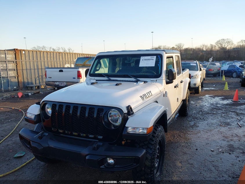 2023 Jeep Gladiator VIN 1C6HJTAG7PL577721 IAAI salvage auction — Normal Wear, Clear (Tennessee), sold $18,250 on 2025-12-30 (photo 6)