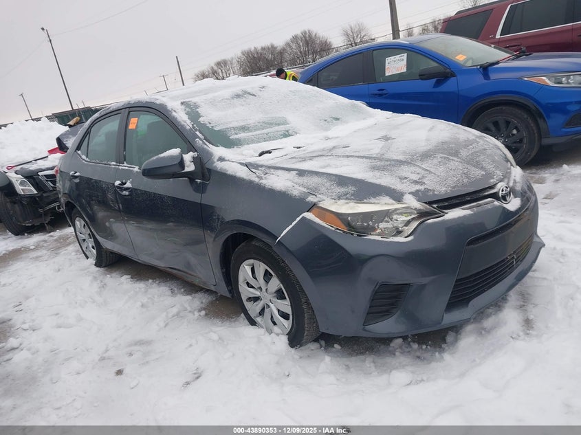 2014 Toyota Corolla VIN 5YFBURHE4EP131575 IAAI salvage auction — REAR END, Other, sold $4,450 on 2026-08-01 (photo 1)
