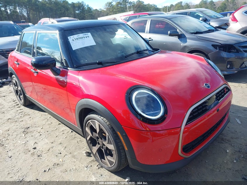 2025 Mini Hardtop VIN WMW53GD00S2W68515 IAAI salvage auction — FRONT END, Salvage (Georgia), sold $11,400 on 2026-07-14 (photo 1)