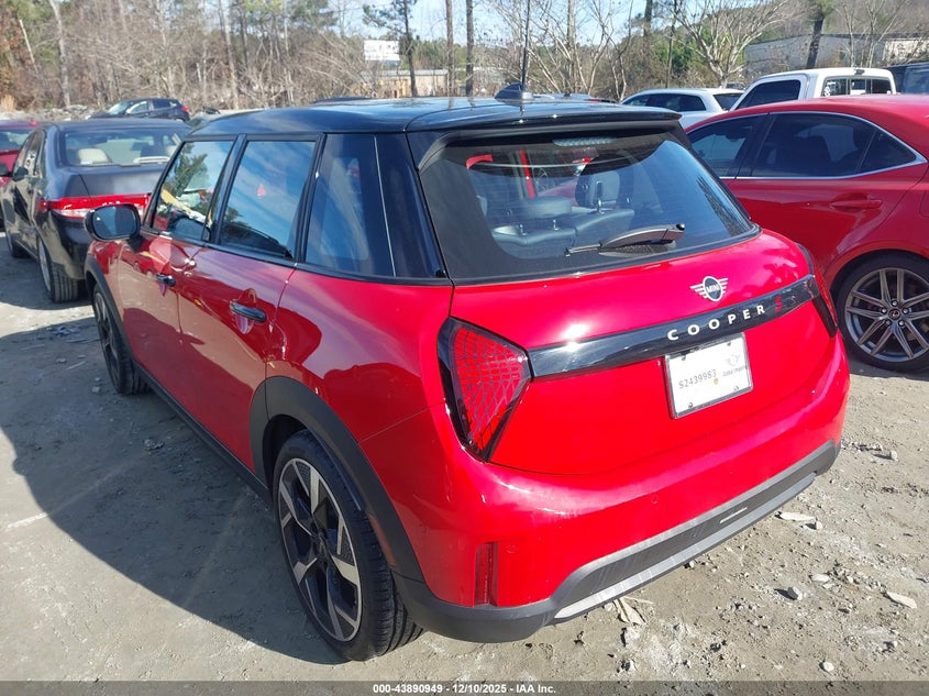 2025 Mini Hardtop VIN WMW53GD00S2W68515 IAAI salvage auction — FRONT END, Salvage (Georgia), sold $11,400 on 2026-07-14 (photo 3)