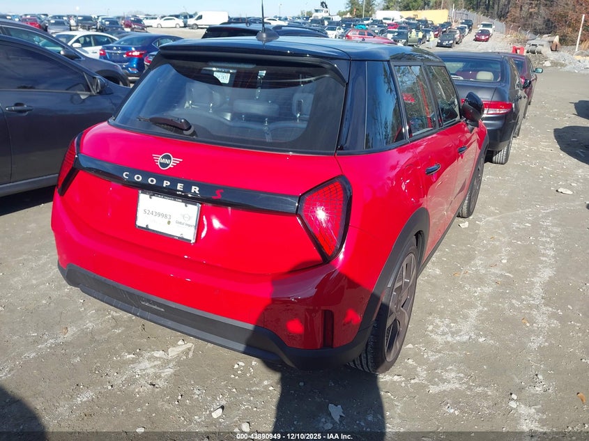 2025 Mini Hardtop VIN WMW53GD00S2W68515 IAAI salvage auction — FRONT END, Salvage (Georgia), sold $11,400 on 2026-07-14 (photo 4)